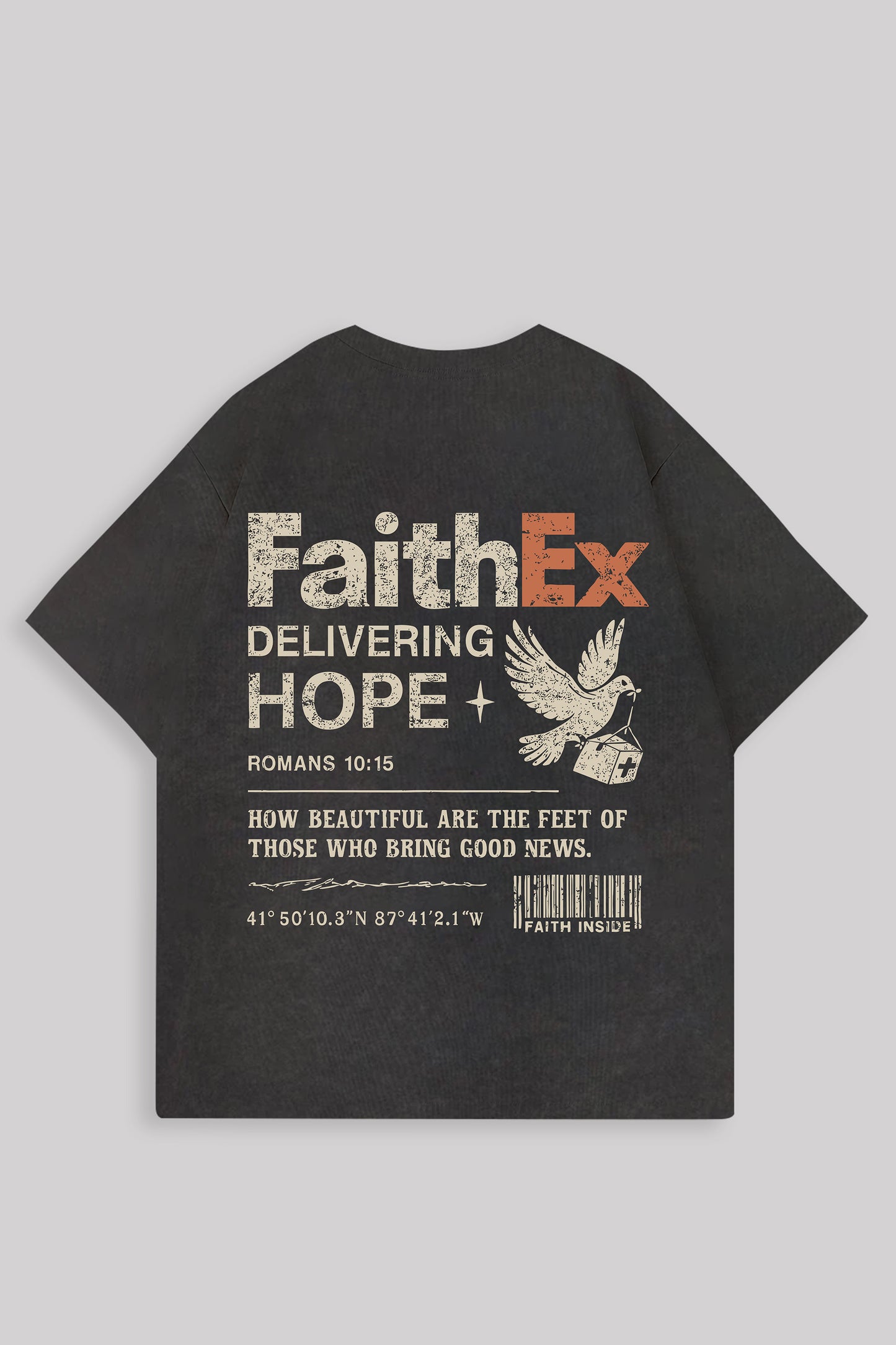 FAITHEX WASHED OVERSIZED SHIRT