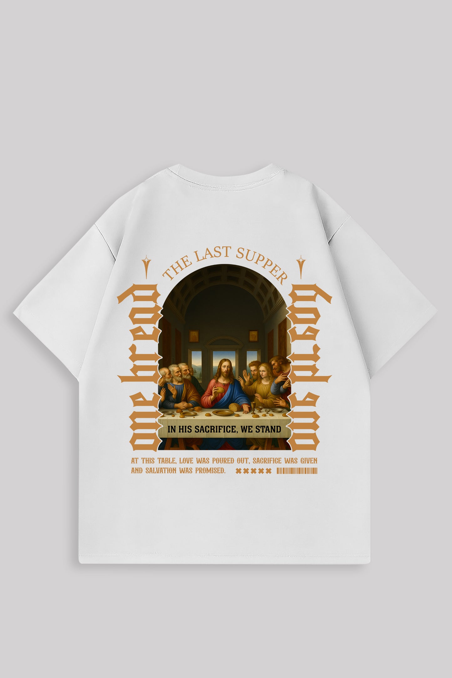 THE LAST SUPPER OVERSIZED SHIRT