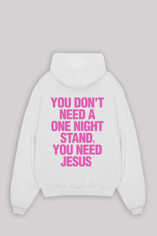 YOU NEED JESUS OVERSIZED HOODIE