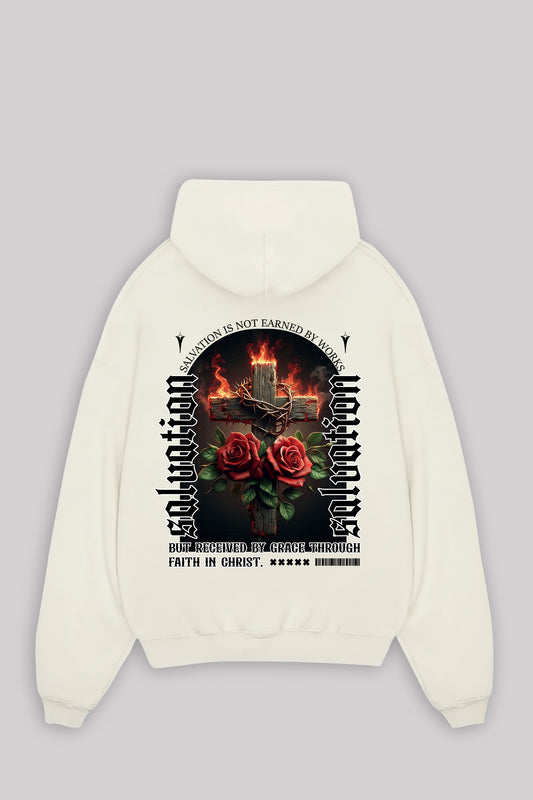 SALVATION- CROSS OVERSIZED HOODIE