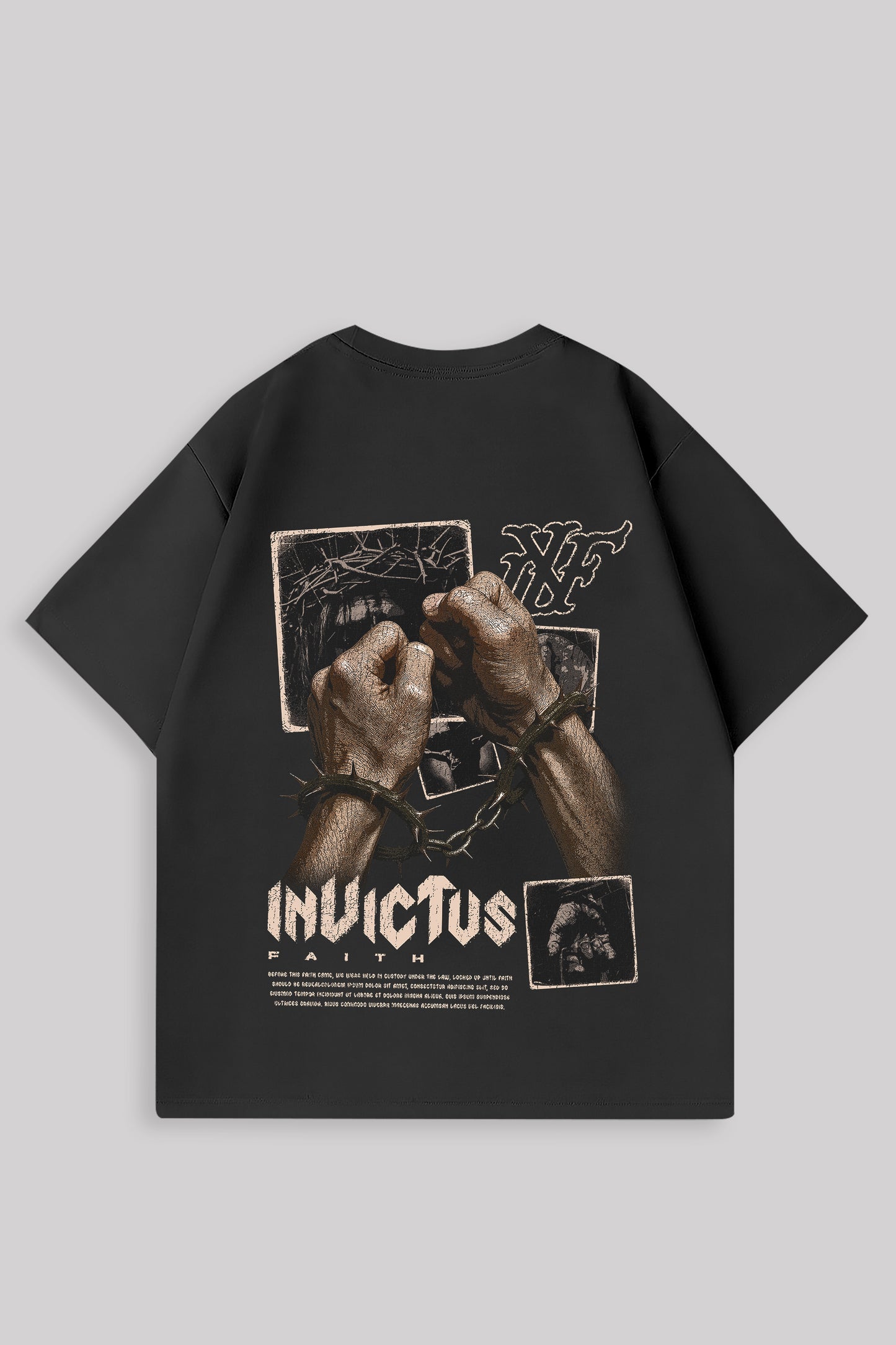 INVICTUS CHAINS OVERSIZED SHIRT