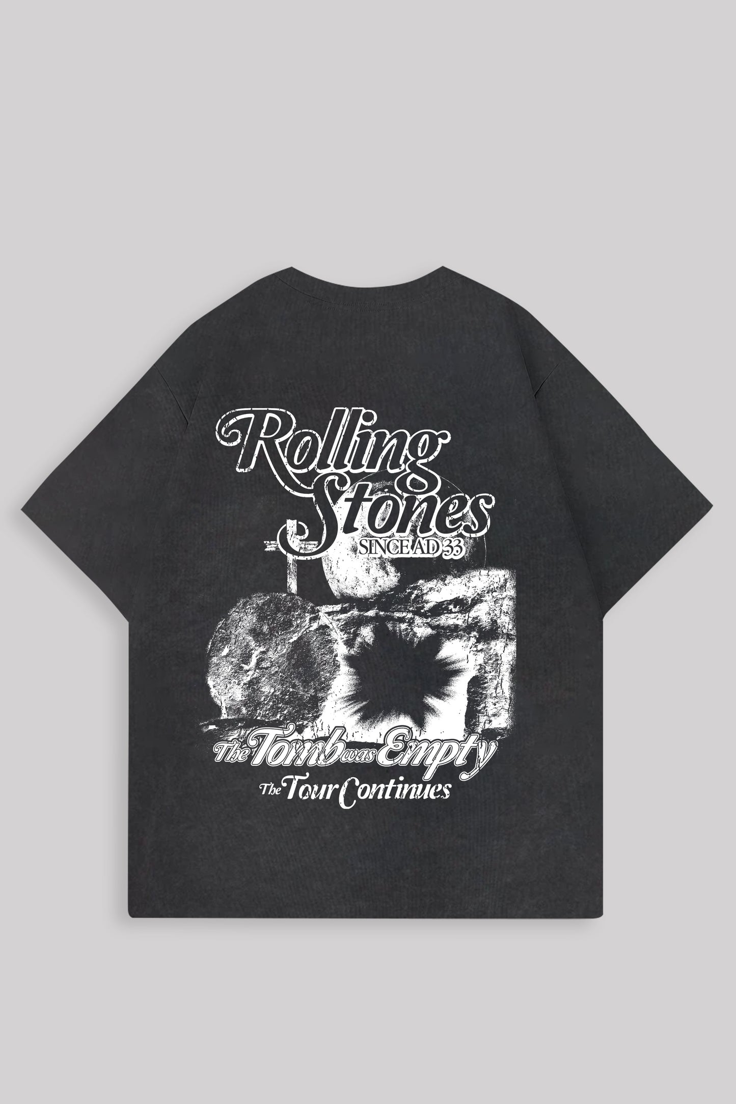 ROLLING STONES WASHED OVERSIZED SHIRT