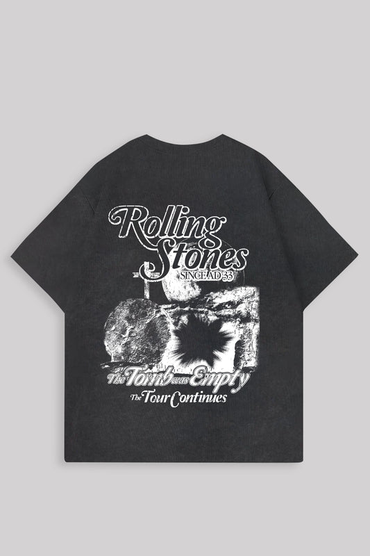 ROLLING STONES WASHED OVERSIZED SHIRT