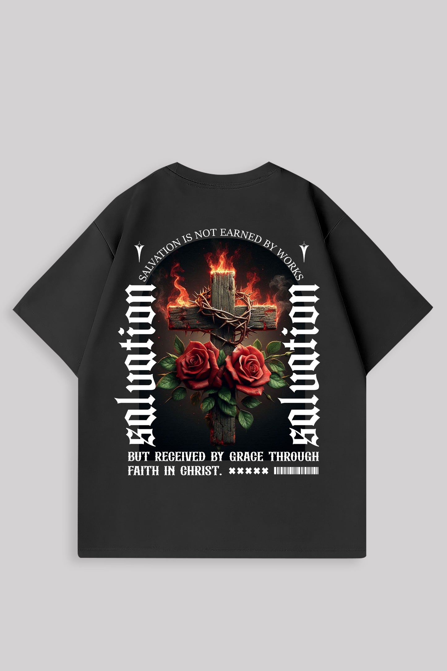 SALVATION- CROSS OVERSIZED SHIRT