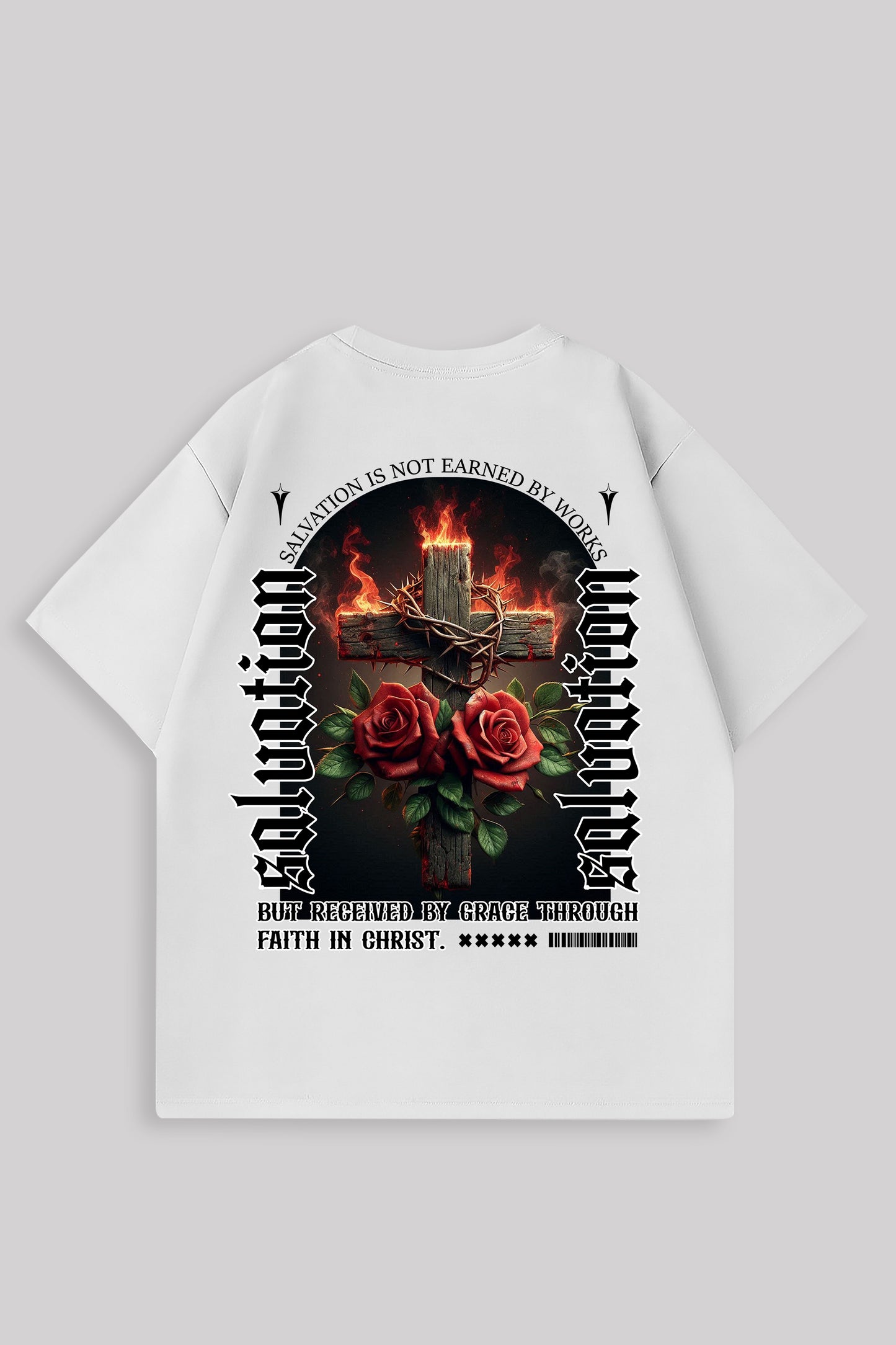 SALVATION- CROSS OVERSIZED SHIRT