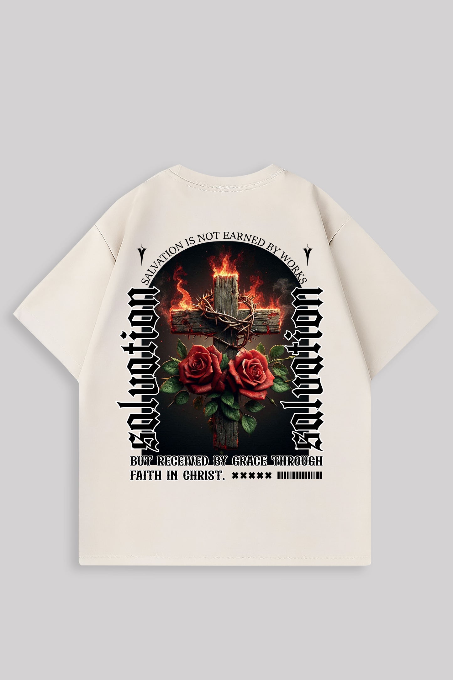 SALVATION- CROSS OVERSIZED SHIRT