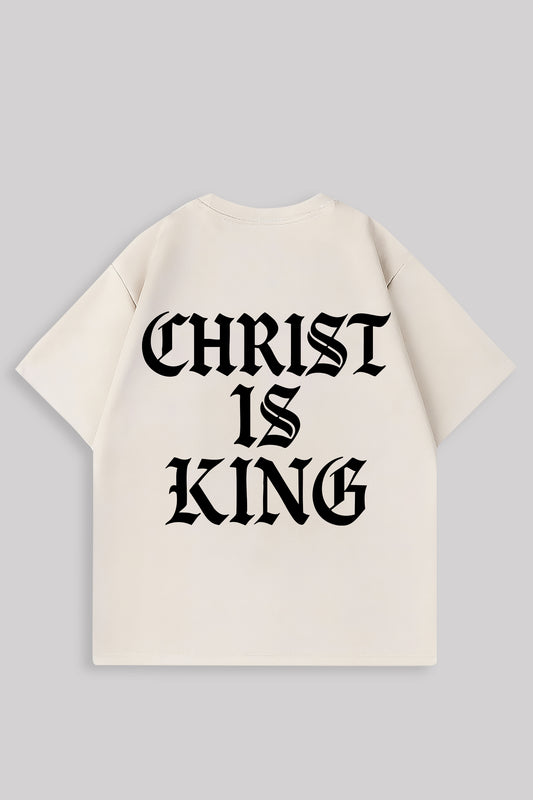 CHRIST IS KING OVERSIZED SHIRT