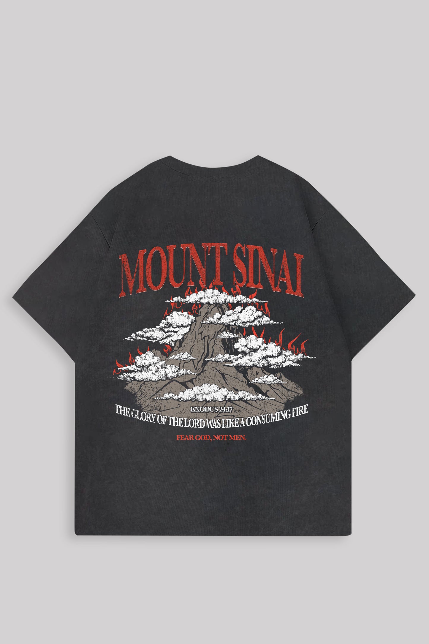 MOUNT SINAI WASHED OVERSIZED SHIRT
