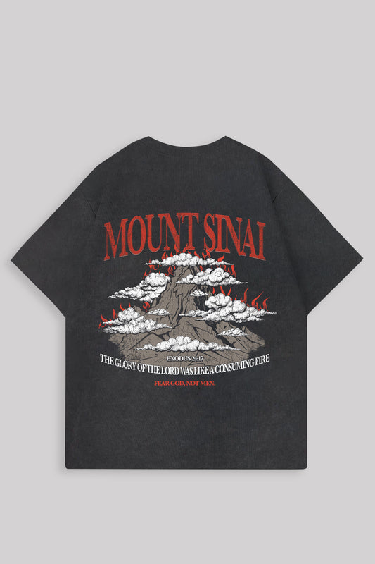 MOUNT SINAI WASHED OVERSIZED SHIRT