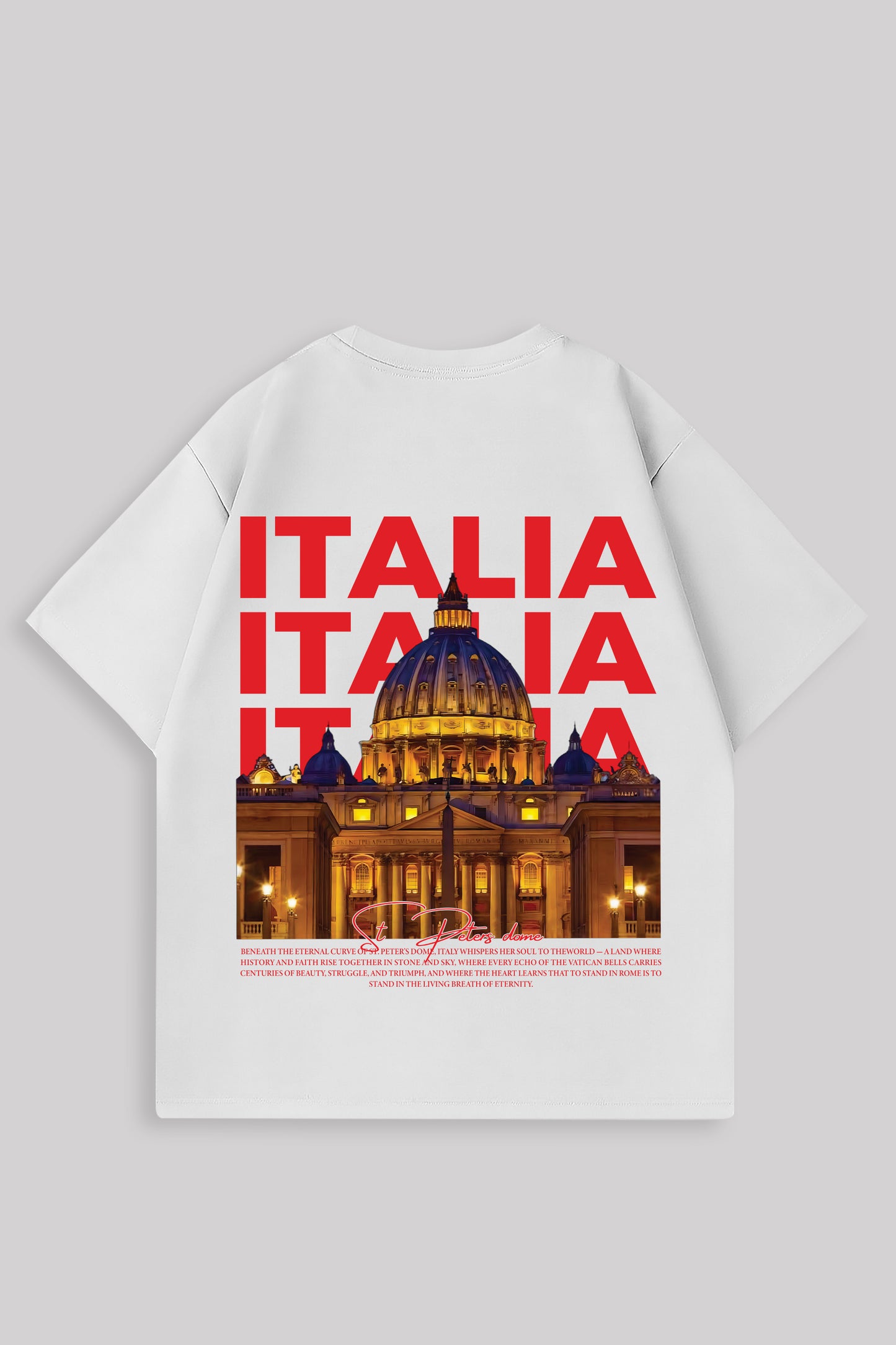 ITALIA OVERSIZED SHIRT