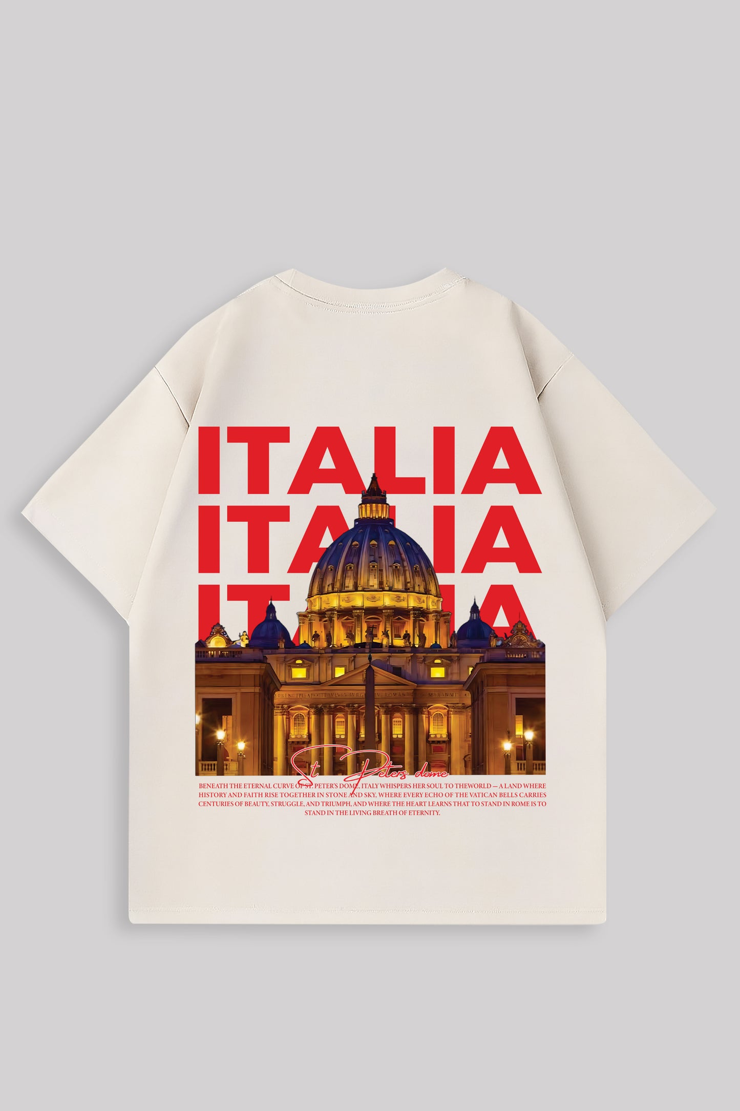 ITALIA OVERSIZED SHIRT