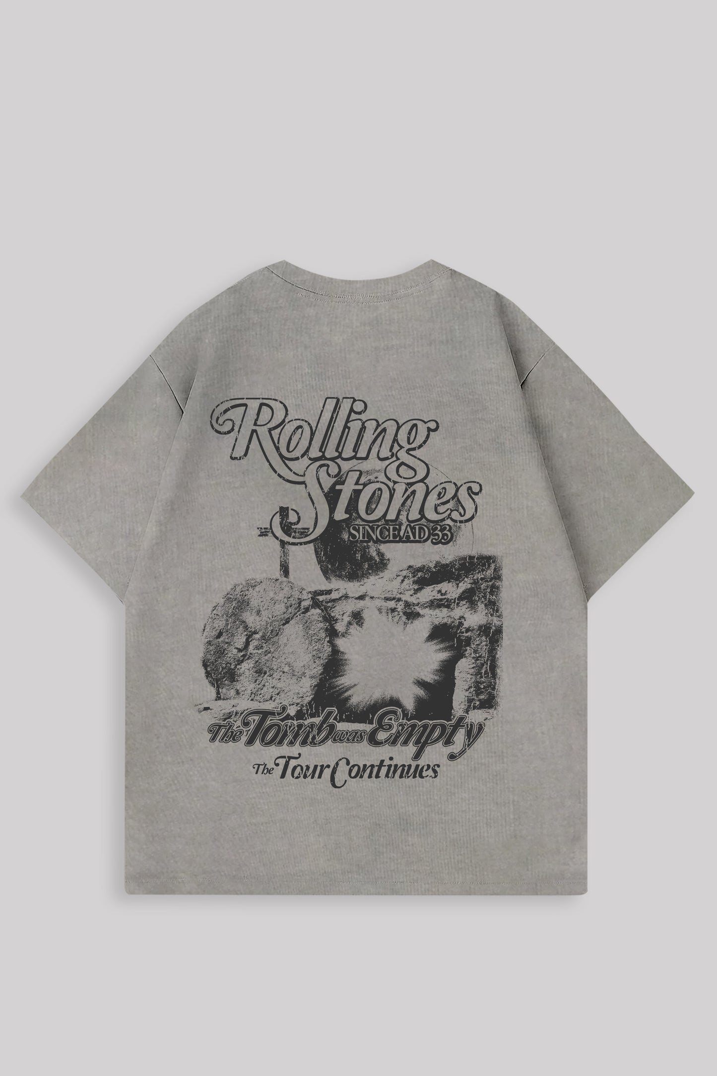 ROLLING STONES WASHED OVERSIZED SHIRT